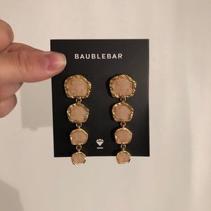 Baublebar Pink Druzy Earrings